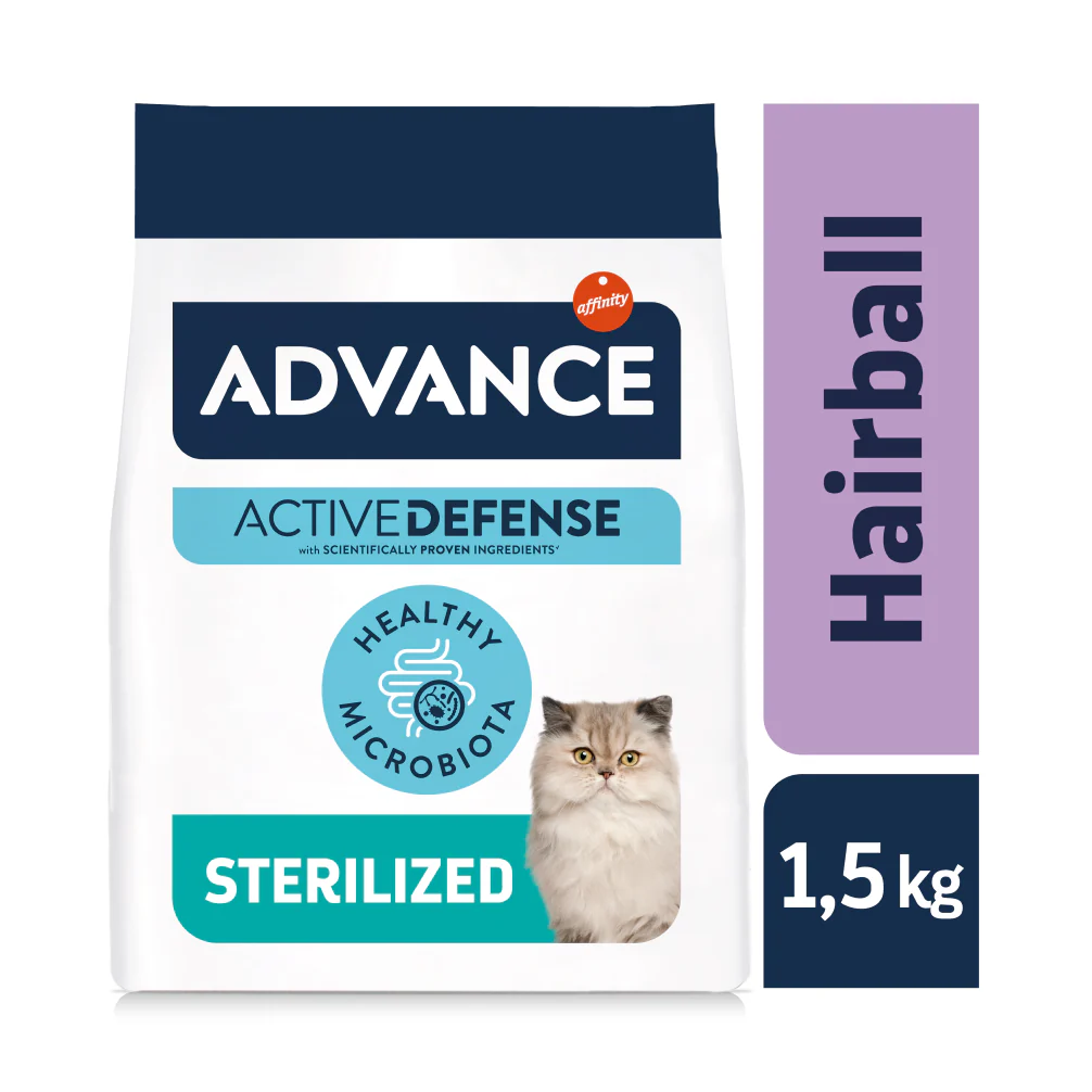 Affinity Advance Active Defense Adult Cat Dry Food Sterilized Hairball - Image 2