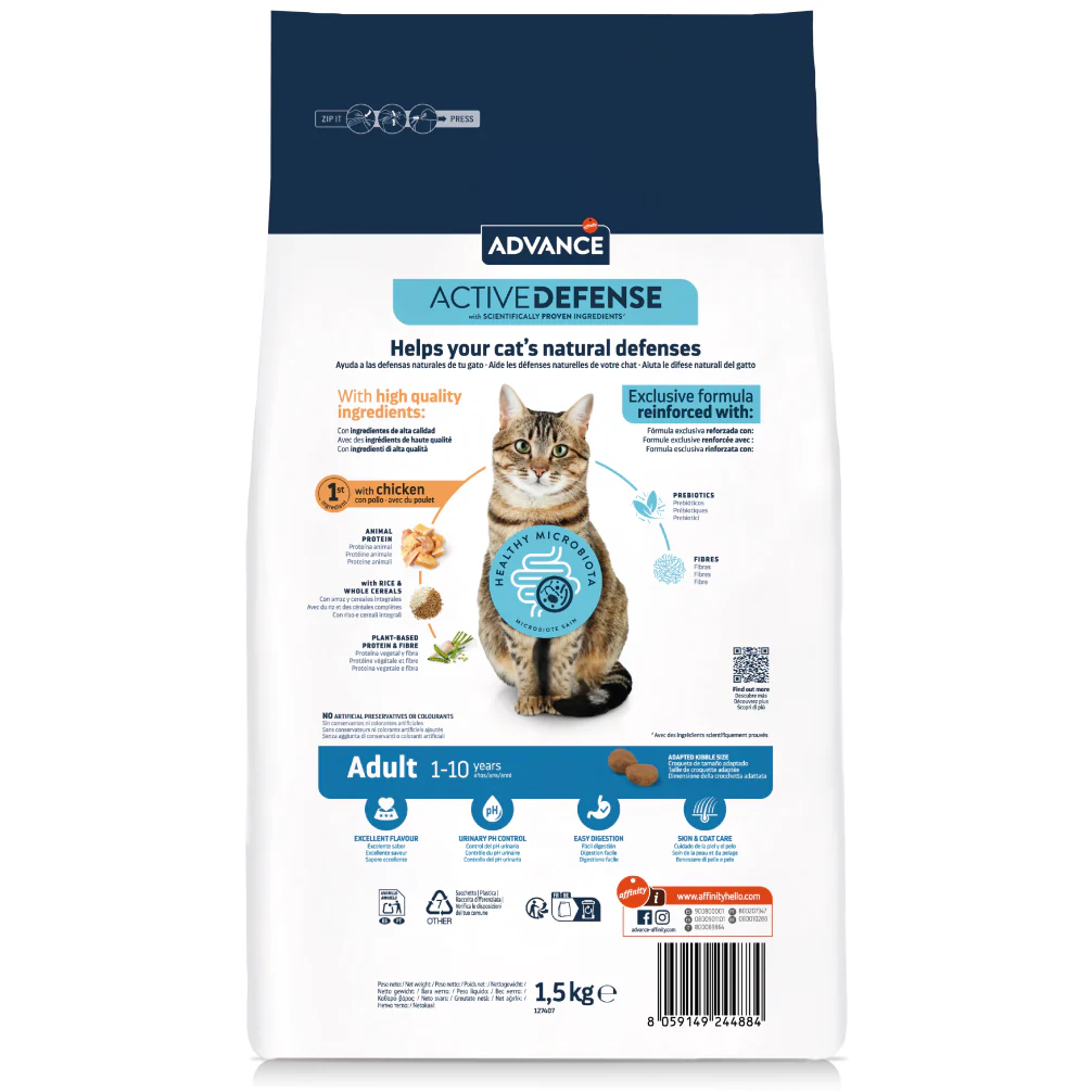 Affinity Advance Active Defense Adult Cat Dry Food - Image 4