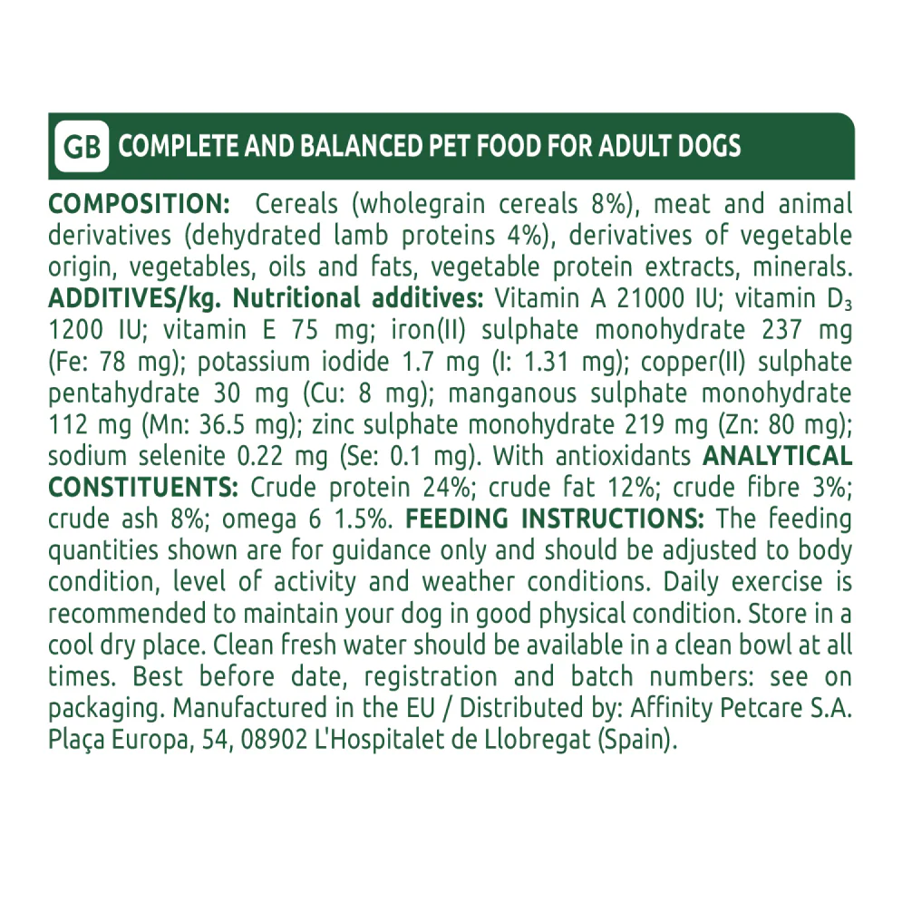 Affinity Libra Adult Dog Lamb Dry Food - Image 8