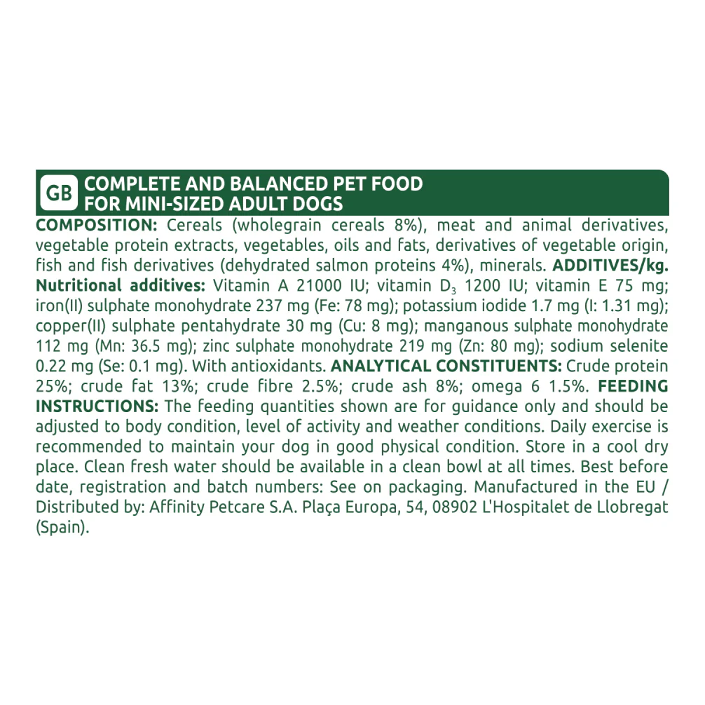Affinity Libra Adult Mini Dog Salmon Dry Food - Image 8