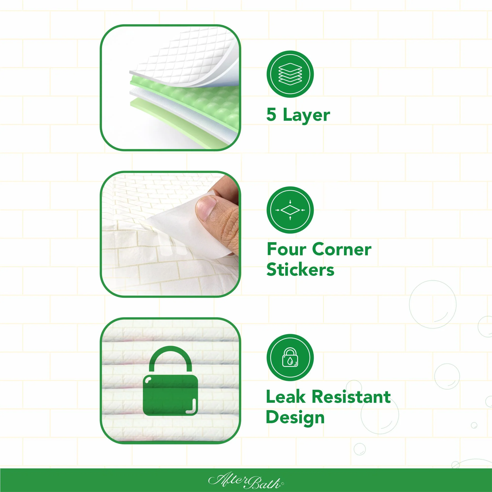 Afterbath SuperDry Training Pads for Dogs & Cats (60x90cm) - Image 5