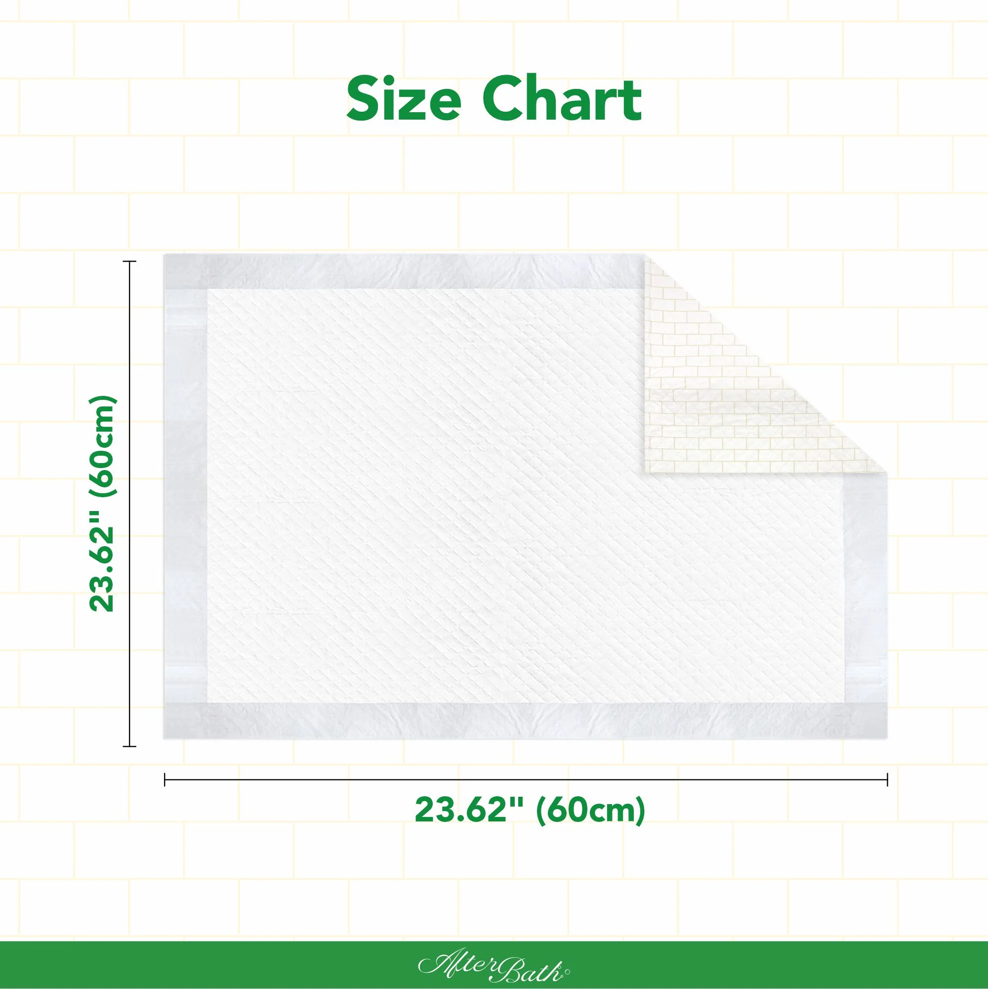 Afterbath SuperDry Training Pads for Dogs & Cats (60x60cm) - Image 7
