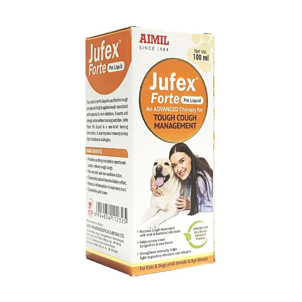 Aimil Jufex Forte Liquid Supplement for Dogs and Cats - Image 2