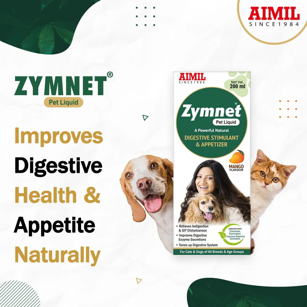Aimil Zymnet Liquid Supplement for Dogs and Cats - Image 3