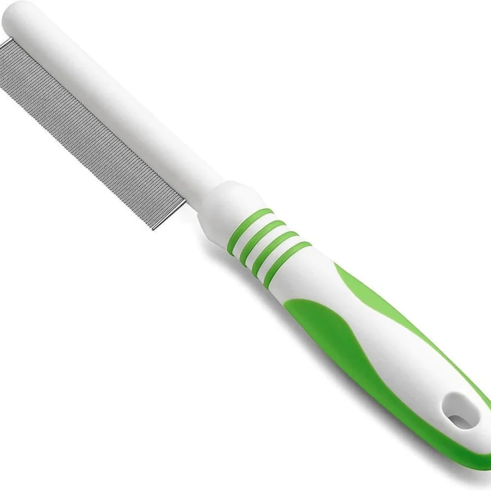 Andis Flea Comb for Dogs (White/Lime Green) - Image 4