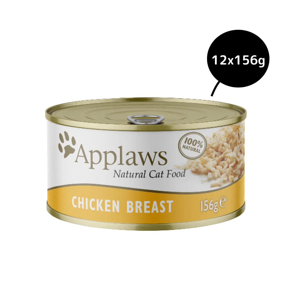 Applaws Chicken Breast Tinned Cat Wet Food (156g) - Image 13
