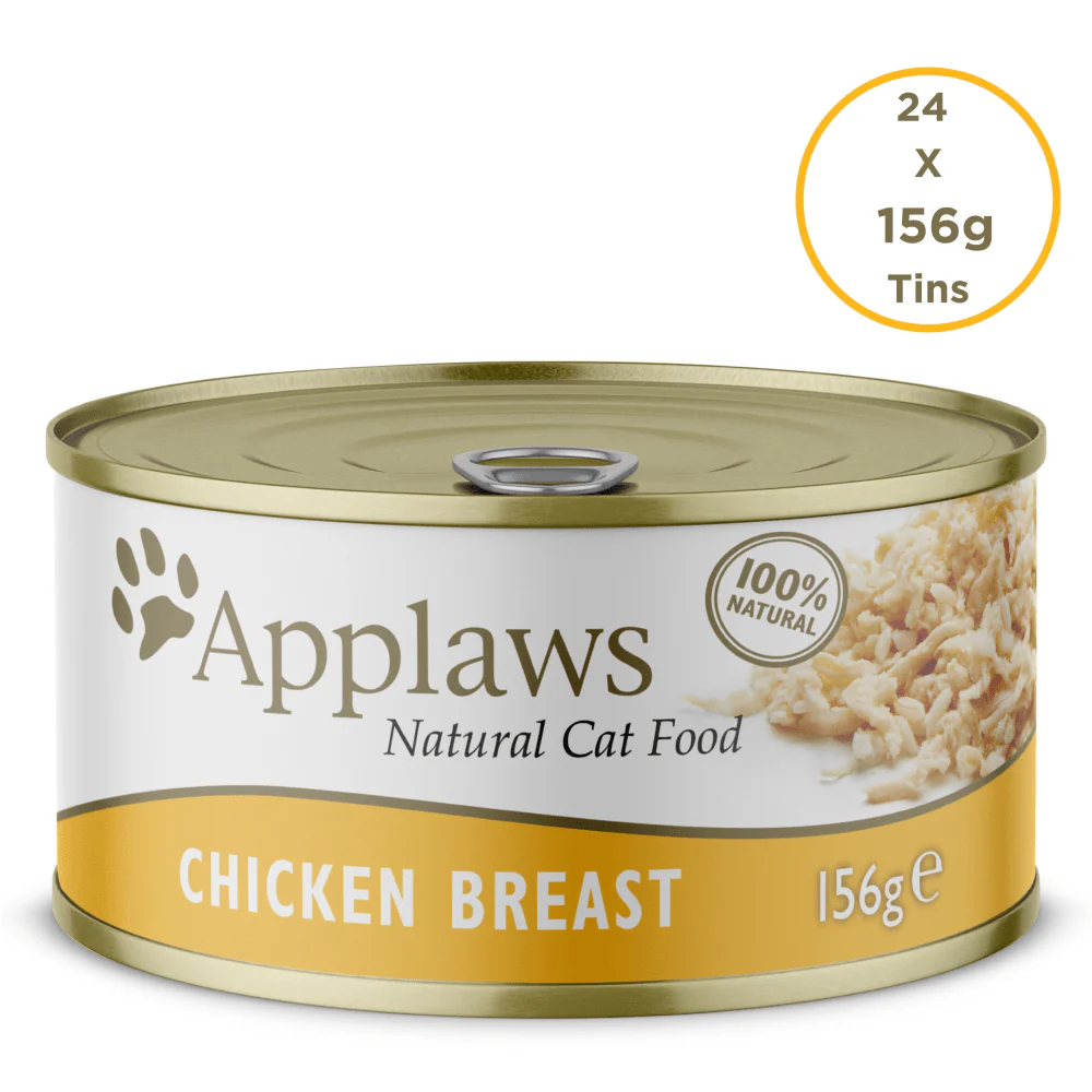 Applaws Chicken Breast Tinned Cat Wet Food (156g) - Image 5