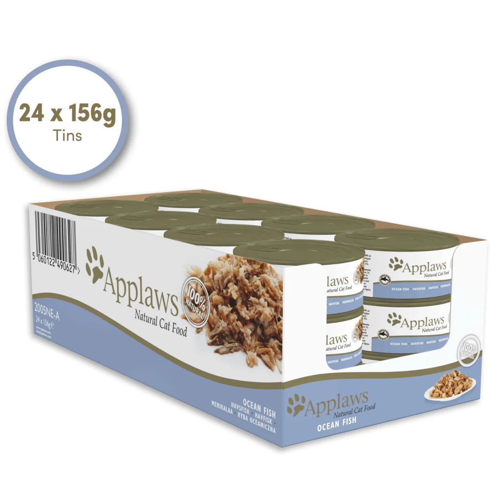 Applaws Ocean Fish Tinned Cat Wet Food (156g) - Image 6