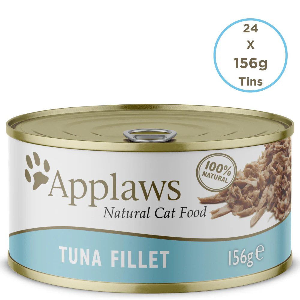 Applaws Tuna Fillet Tinned Cat Wet Food (156g) - Image 8