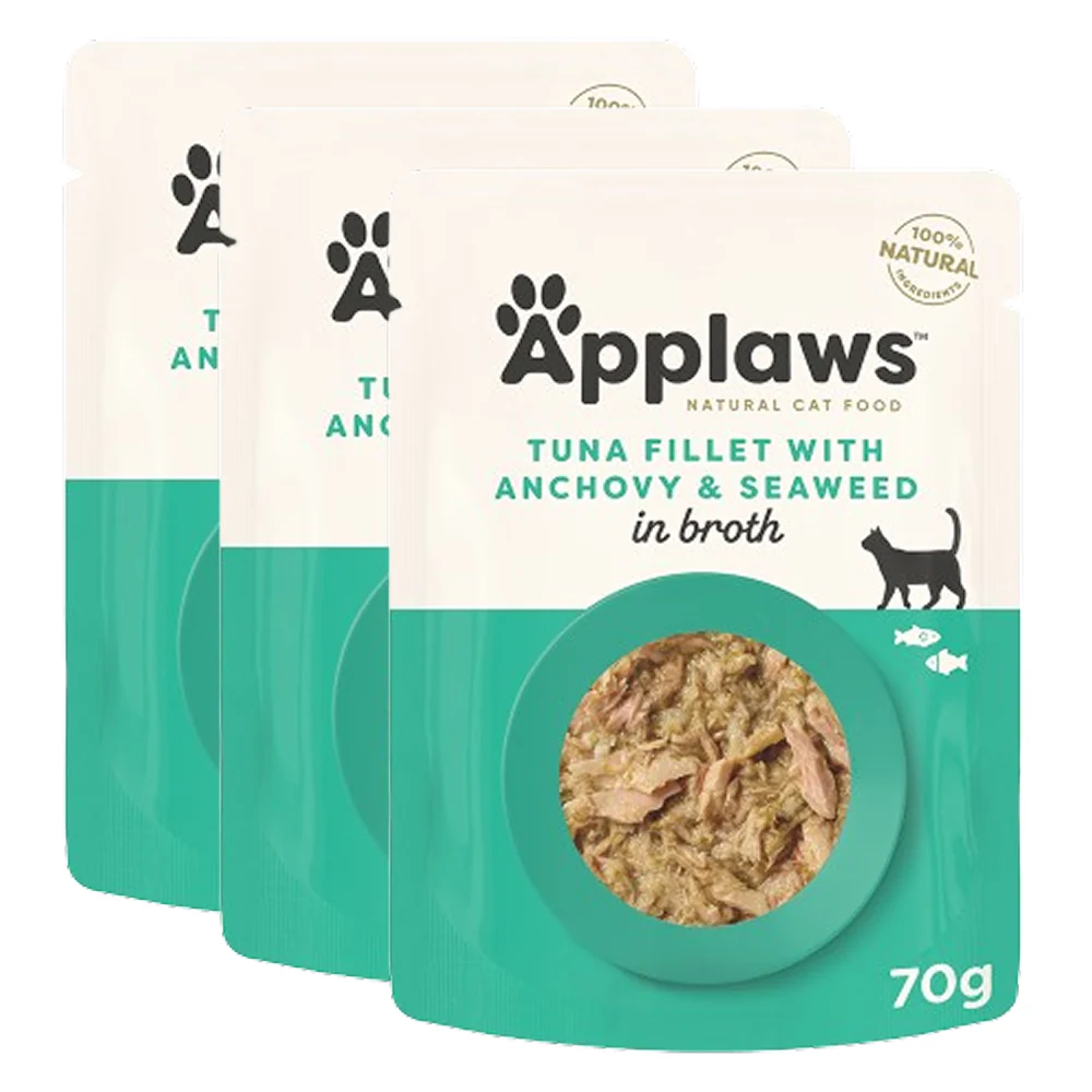 Applaws Tuna Fillet with Whole Anchovy Cat Wet Food - Image 9