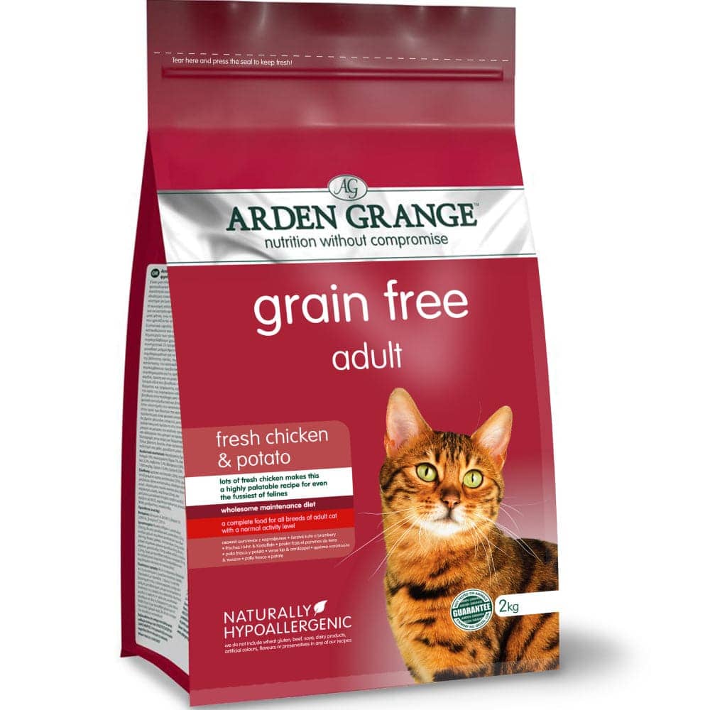 Arden Grange Grain Free Adult Cat Dry Food | Fresh Chicken & Potato - Image 2