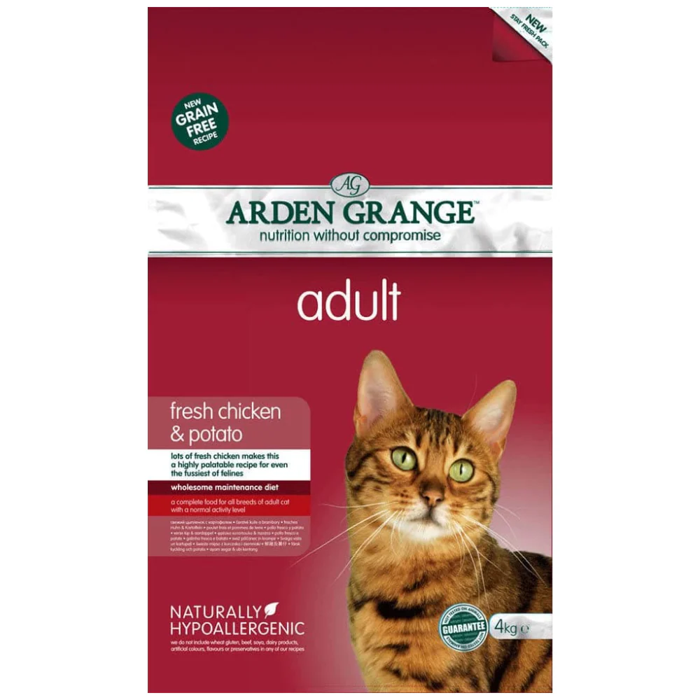 Arden Grange Grain Free Adult Cat Dry Food | Fresh Chicken & Potato - Image 6