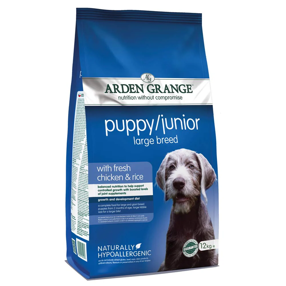 Arden Grange Puppy Junior Large Breed Dog Dry Food | Fresh Chicken - Image 6