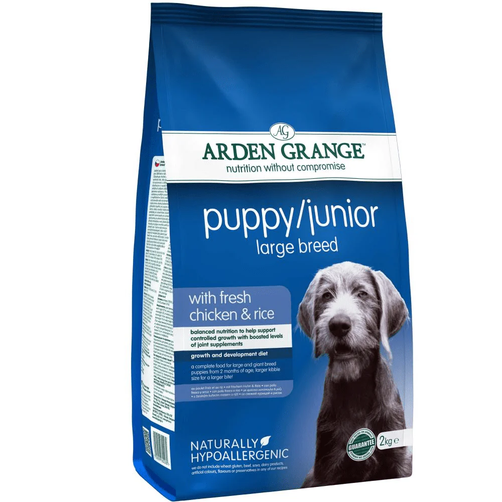 Arden Grange Puppy Junior Large Breed Dog Dry Food | Fresh Chicken - Image 5