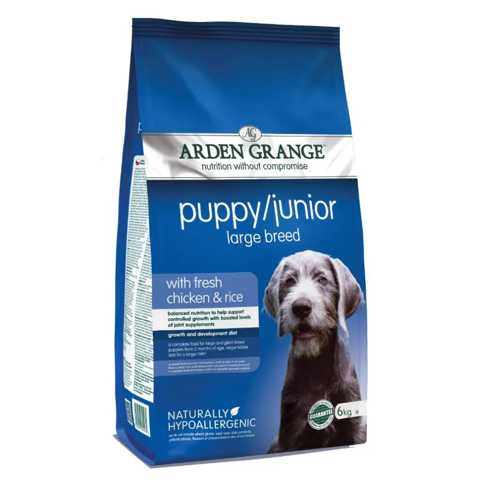 Arden Grange Puppy Junior Large Breed Dog Dry Food | Fresh Chicken - Image 6