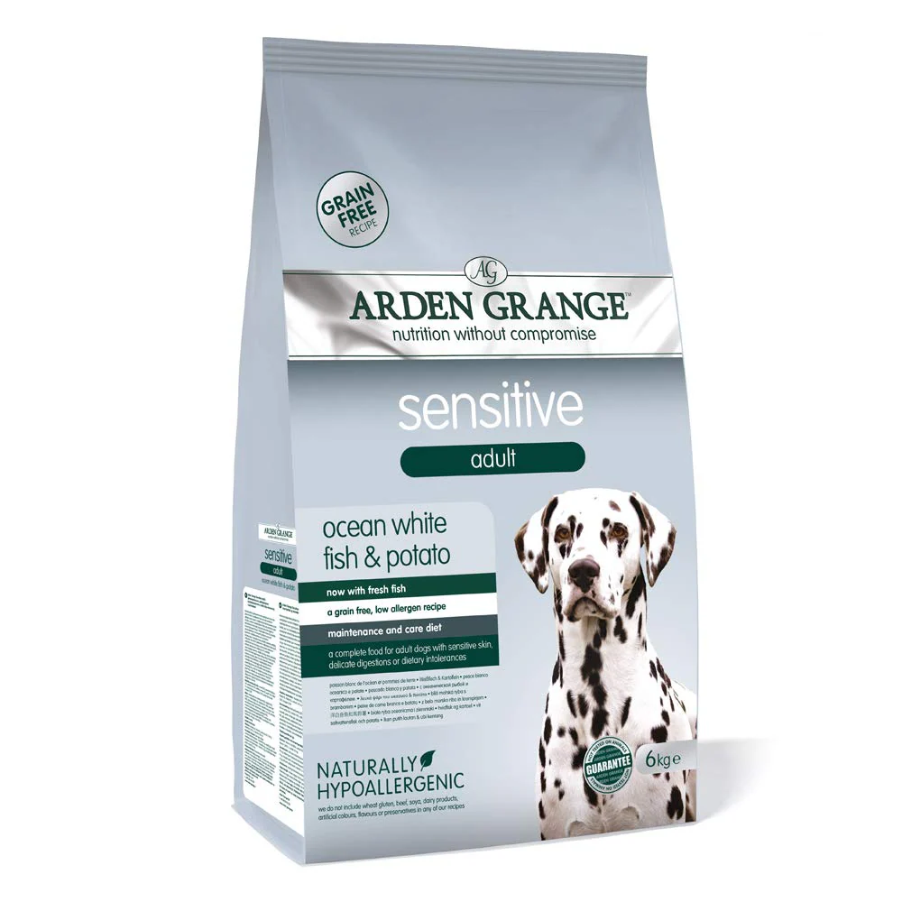 Arden Grange Sensitive Adult Dry Dog Food | Ocean White Fish & Potato - Image 5