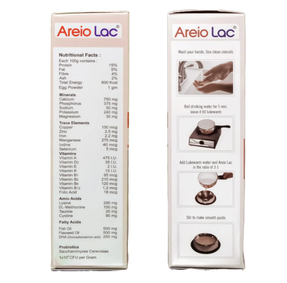 Areion Vet Areio Lac Weaning Supplement for Puppies and Kittens (milk replacer) - Image 3