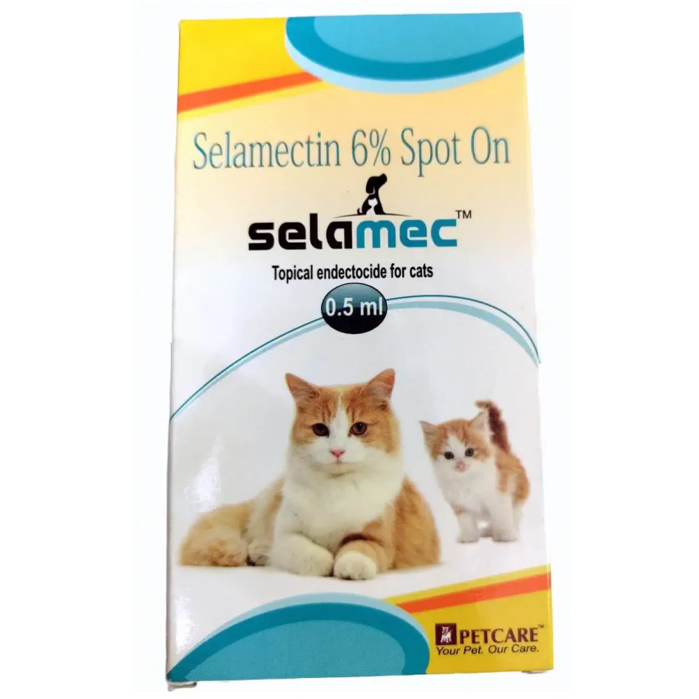 Areion Vet Feli D Kitten Deworming Suspension (15ml) and Petcare Selamec (Selamectin) Spot On for Cats Combo - Image 3