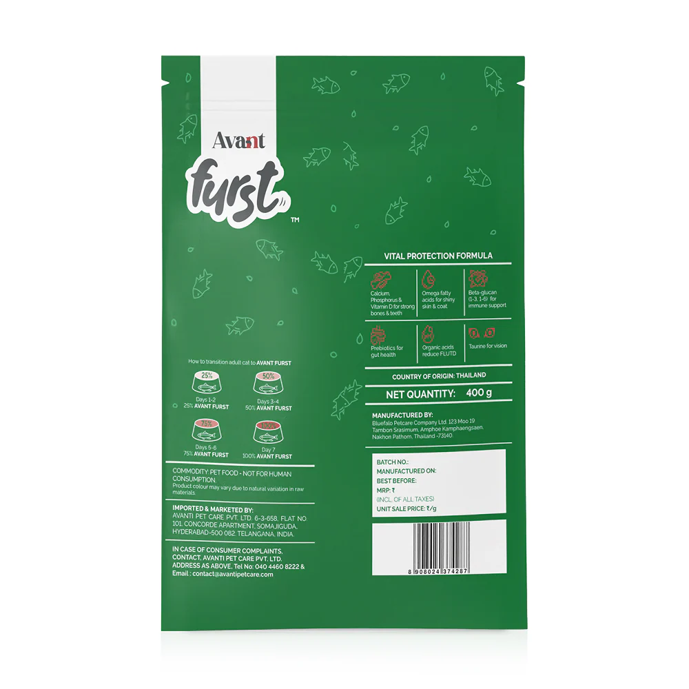 Avant Furst Tuna Fish Flavour Adult Cat Dry Food - Image 10