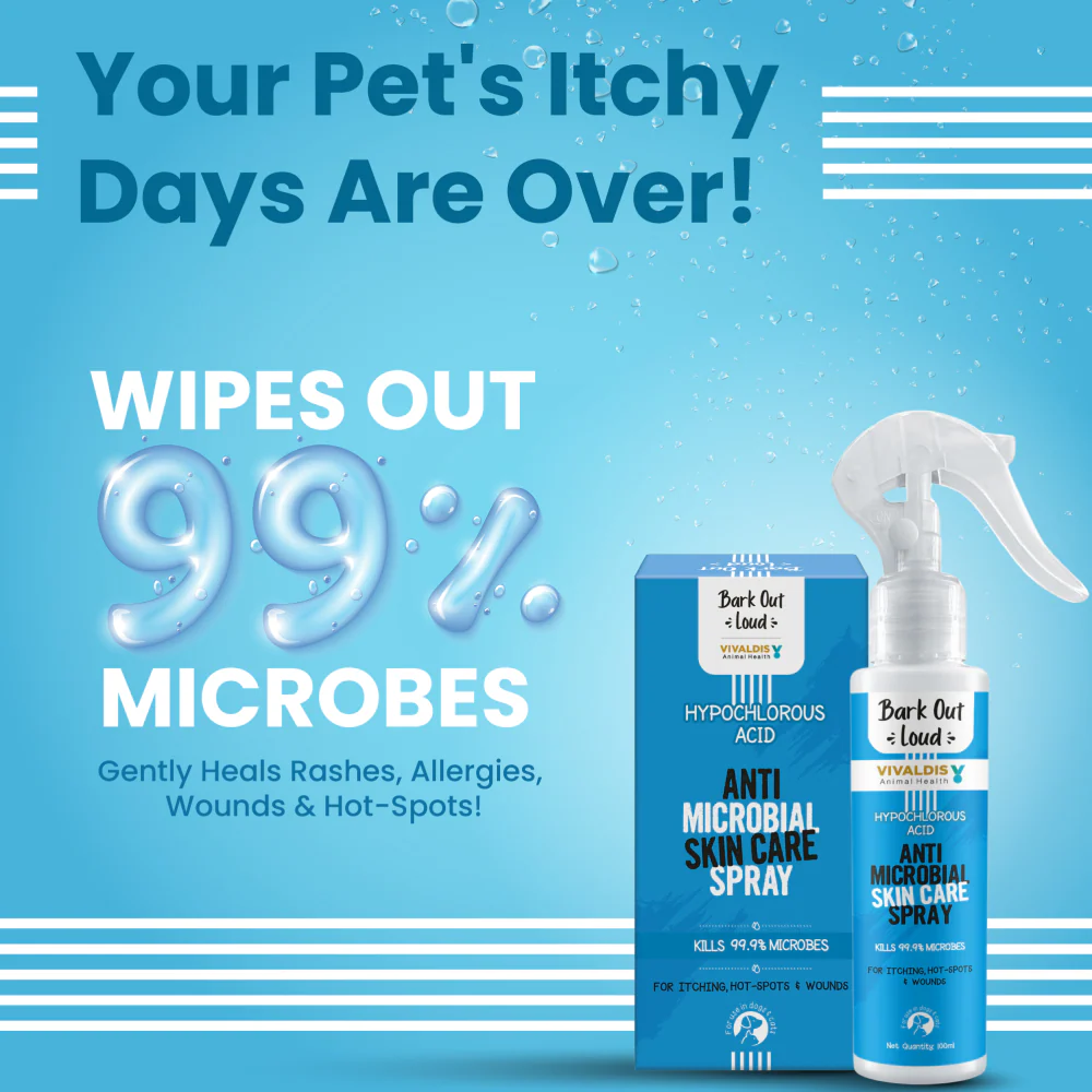 Bark Out Loud Anti Microbial Skin Spray for Dogs and Cats - Image 3