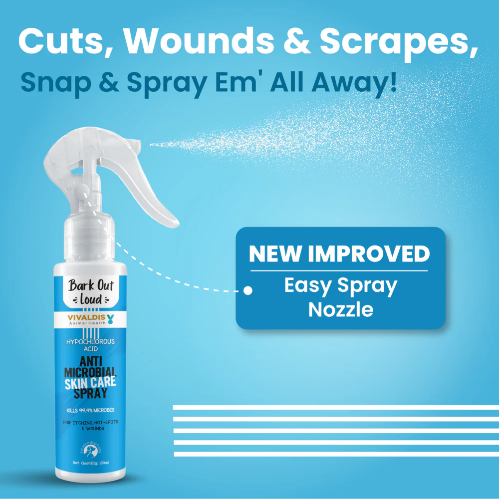 Bark Out Loud Anti Microbial Skin Spray for Dogs and Cats - Image 4