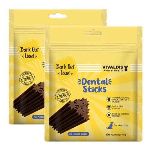 Bark Out Loud by Vivaldis Dental Sticks Dog Treats - Image 7