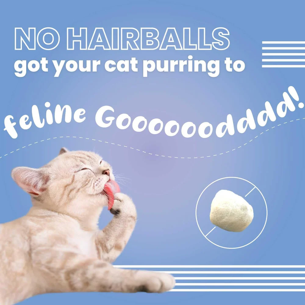 Bark Out Loud by Vivaldis Hairball Control and Sensitive Gut Pillow Cat Treats Combo - Image 6