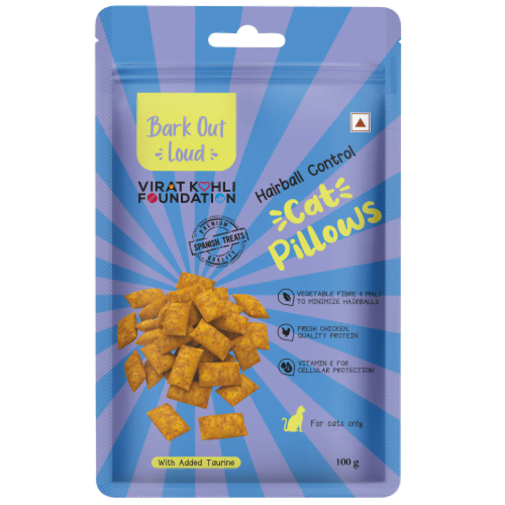 Bark Out Loud by Vivaldis Pillows for Sensitive Gut & Hairball Control Cat Treats Combo - Image 12