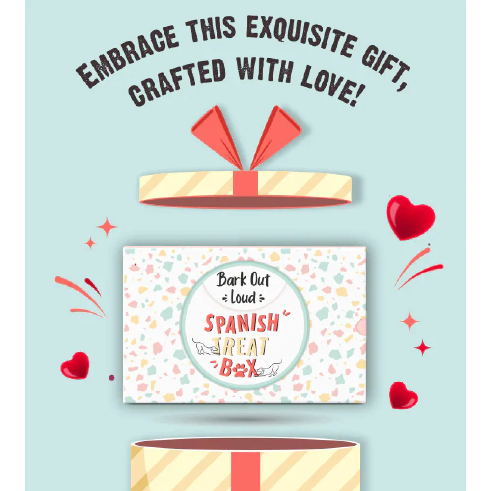 Bark Out Loud by Vivaldis Prefect Gifting Spanish Treat Box for Dogs - Image 3