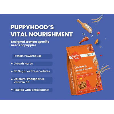 Bark Out Loud Chicken & Ancient Grains Puppy Dry Food - Image 2