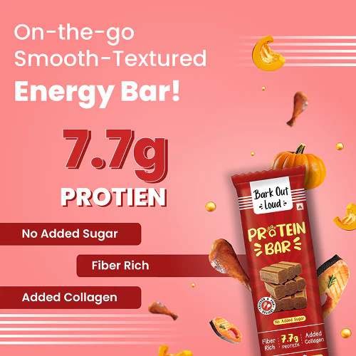 Bark Out Loud Collagen Protein Bar Chicken & Fish Treat for Dogs - Image 2