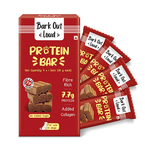 Bark Out Loud Collagen Protein Bar Chicken & Fish Treat for Dogs - Image 7