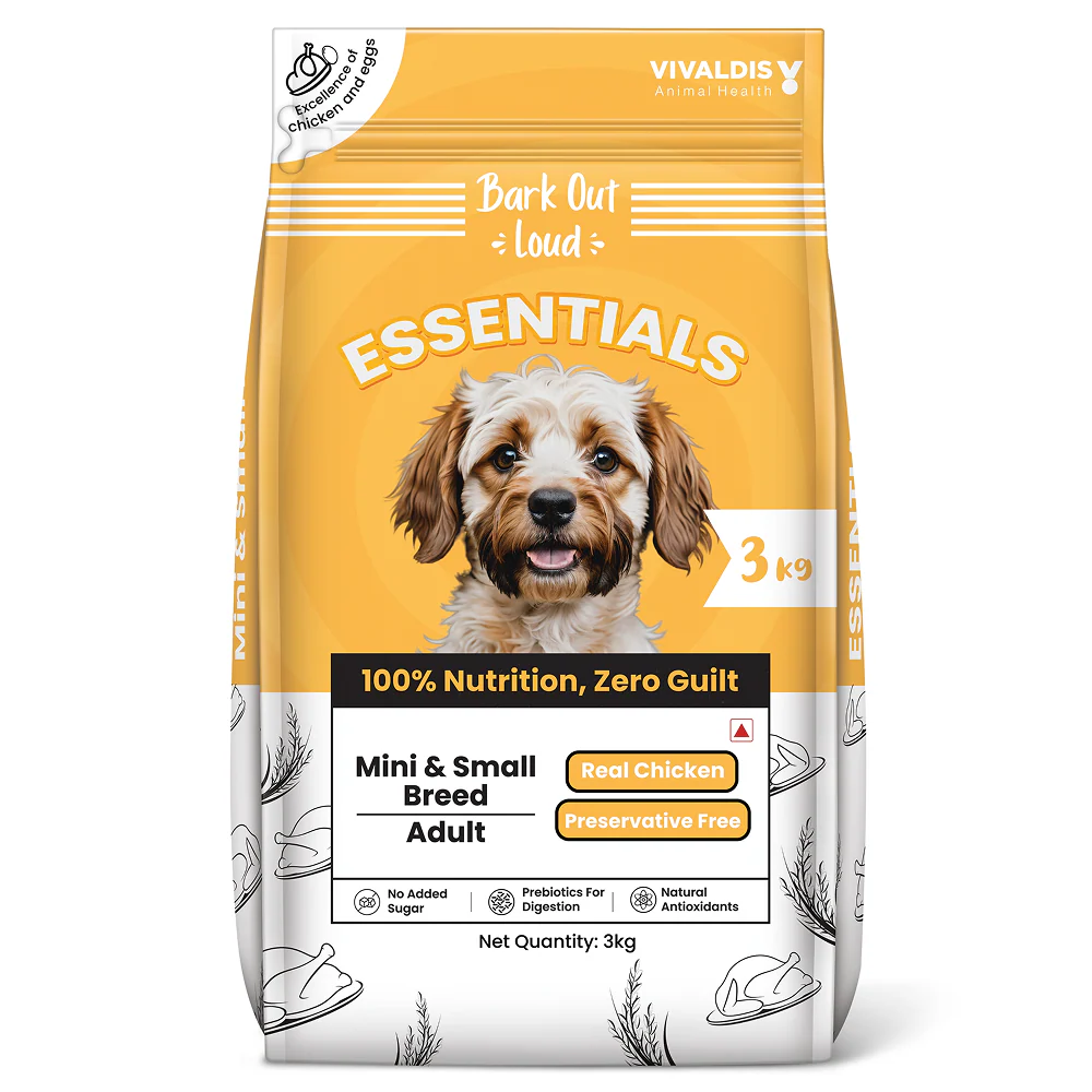Bark Out Loud Essentials Real Chicken Mini and Small Breed Adult Dog Dry Food - Image 2