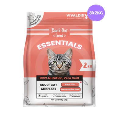 Bark Out Loud Essentials Real Fish Adult Cat Dry Food - Image 10