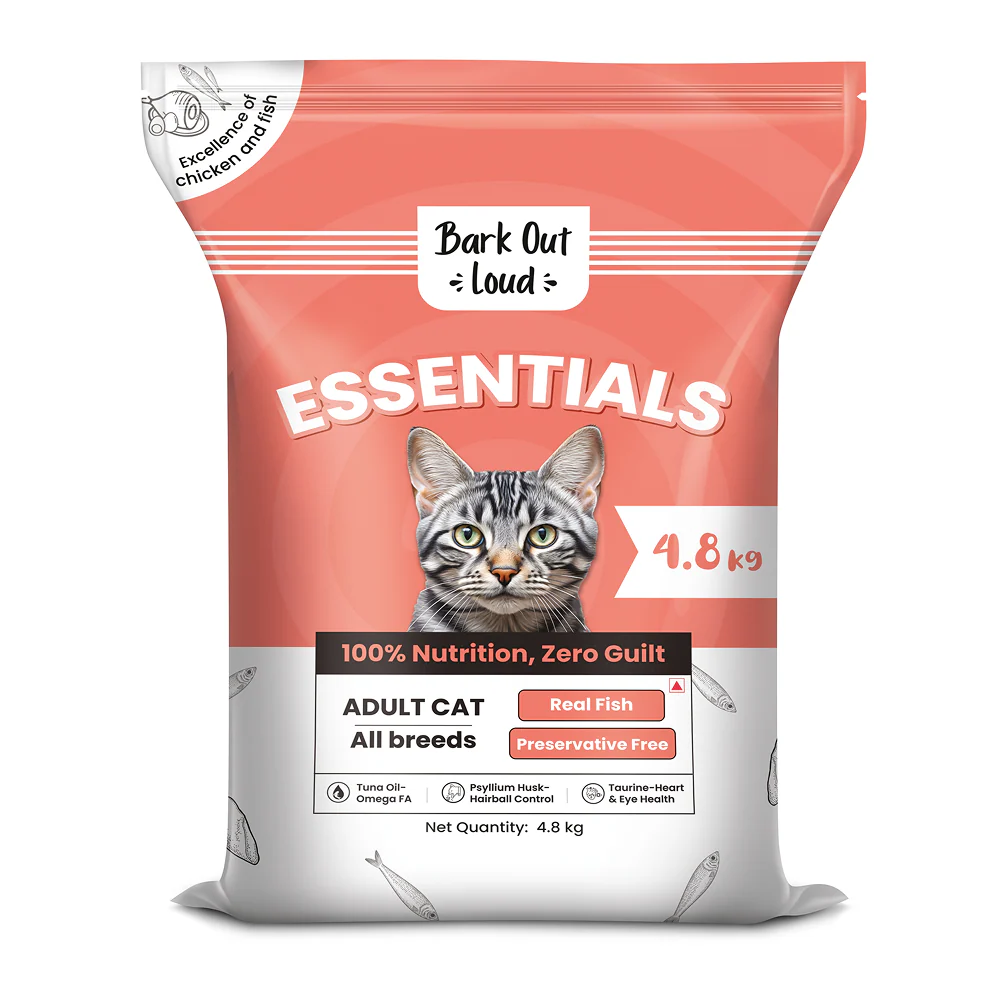 Bark Out Loud Essentials Real Fish Adult Cat Dry Food - Image 11