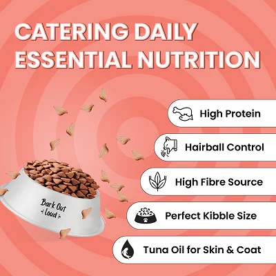 Bark Out Loud Essentials Real Fish Adult Cat Dry Food - Image 5