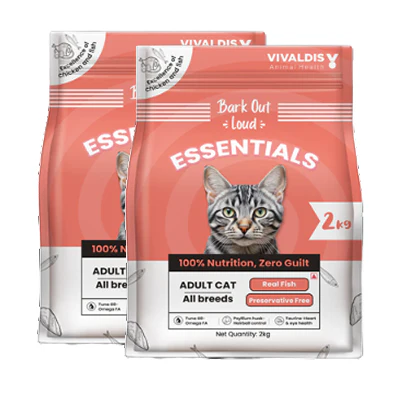 Bark Out Loud Essentials Real Fish Adult Cat Dry Food - Image 9