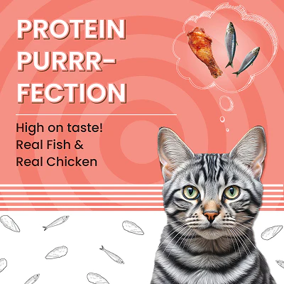 Bark Out Loud Essentials Real Fish Adult Cat Dry Food - Image 2