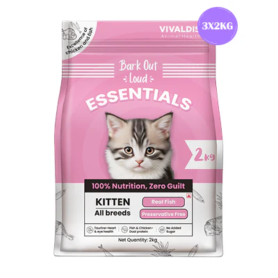 Bark Out Loud Essentials Real Fish Kitten Dry Food - Image 10