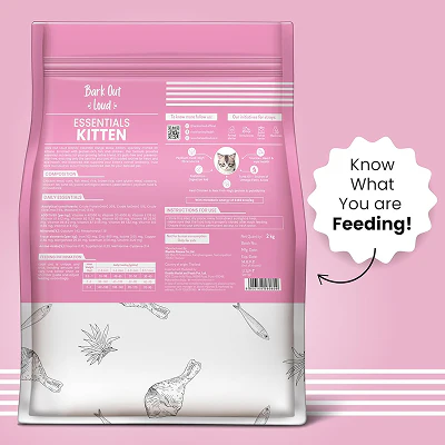 Bark Out Loud Essentials Real Fish Kitten Dry Food - Image 8