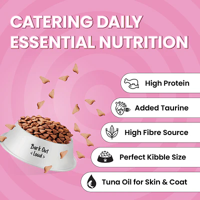 Bark Out Loud Essentials Real Fish Kitten Dry Food - Image 4