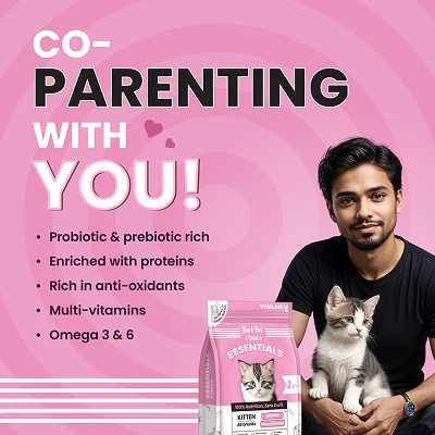 Bark Out Loud Essentials Real Fish Kitten Dry Food - Image 6