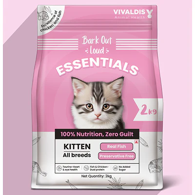 Bark Out Loud Essentials Real Fish Kitten Dry Food - Image 7