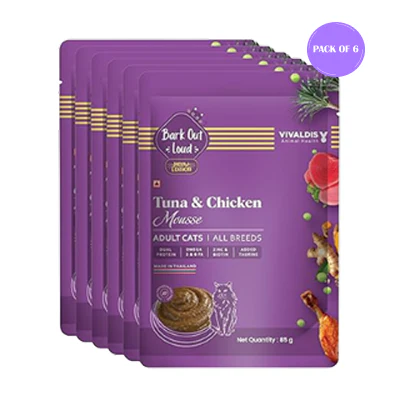 Bark Out Loud Fresh Tuna & Chicken Mousse Cat Wet Food - Image 6