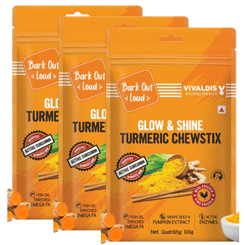 Bark Out Loud Glow and Shine Turmeric Chew Stix for Dogs and Cats - Image 8