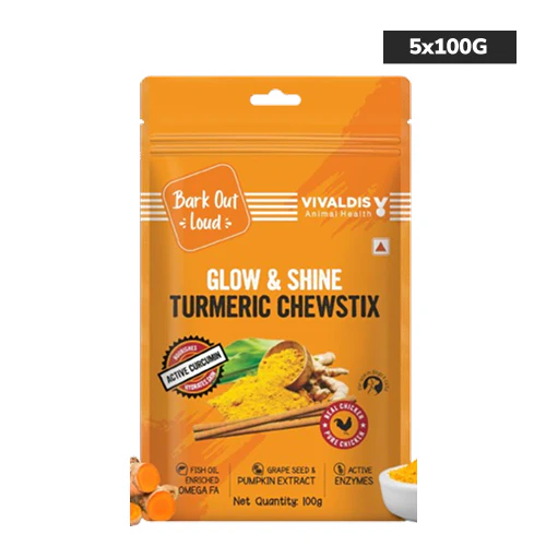 Bark Out Loud Glow and Shine Turmeric Chew Stix for Dogs and Cats - Image 9