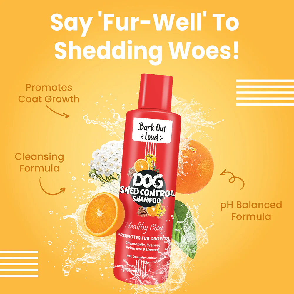 Bark Out Loud Healthy Coat Shed Control Shampoo for Dogs - Image 2