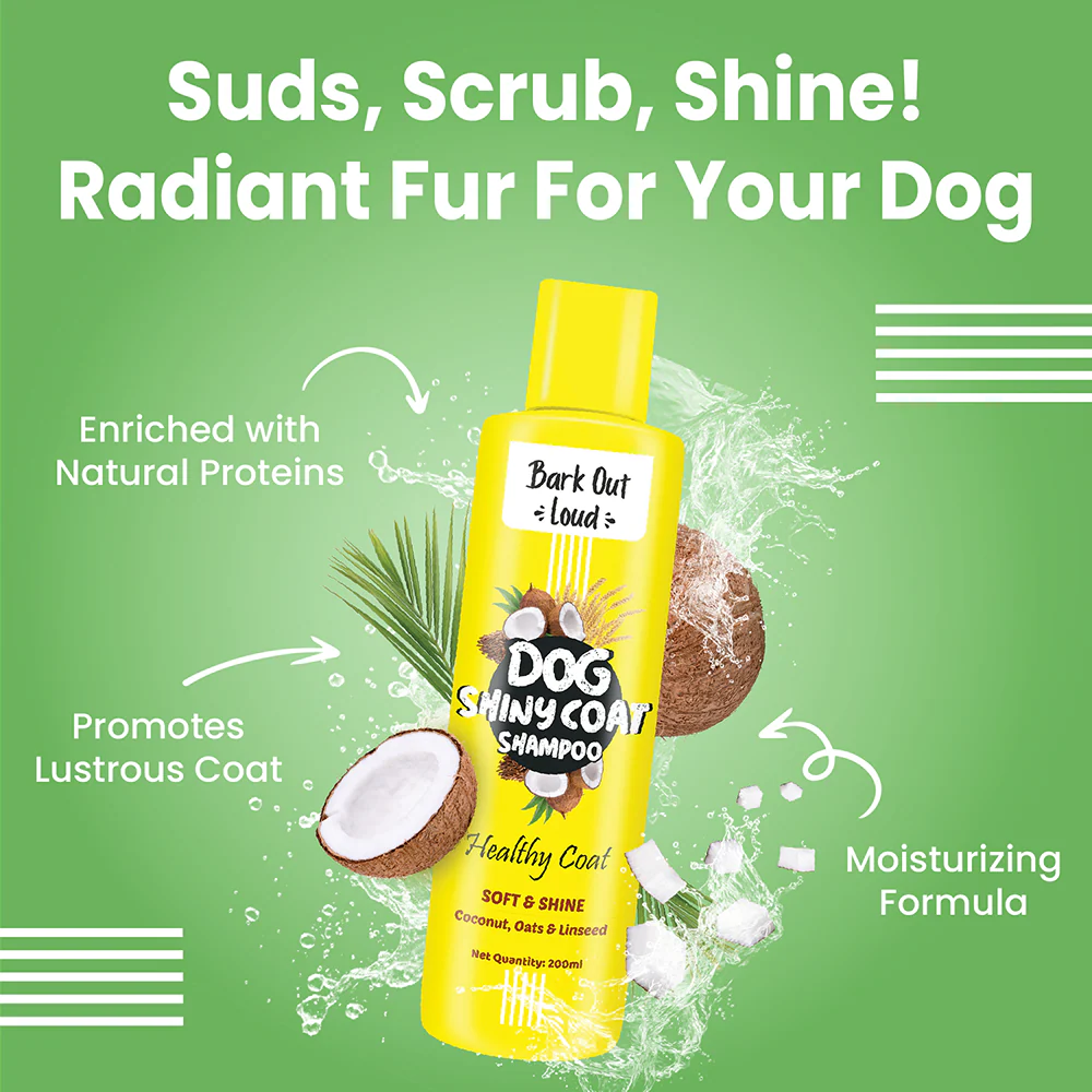 Bark Out Loud Healthy Shiny Coat Shampoo for Dogs - Image 2