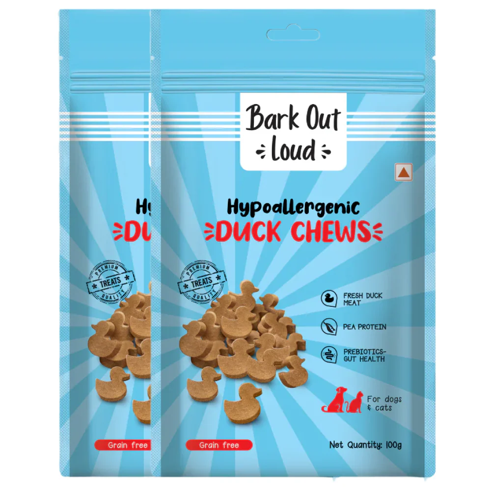 Bark Out Loud Hypoallergenic Duck Meat Treats for Cats and Dogs - Image 8