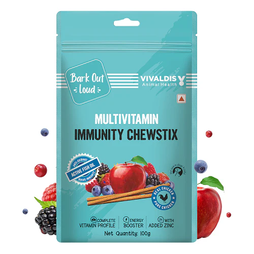 Bark Out Loud Immunity Multi Vitamin Chew Stix for Dogs and Cats - Image 2